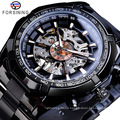 FORSINING 340 Customizable men mechanical wristwatch analog fashion steel forsining automatic mechanical watch